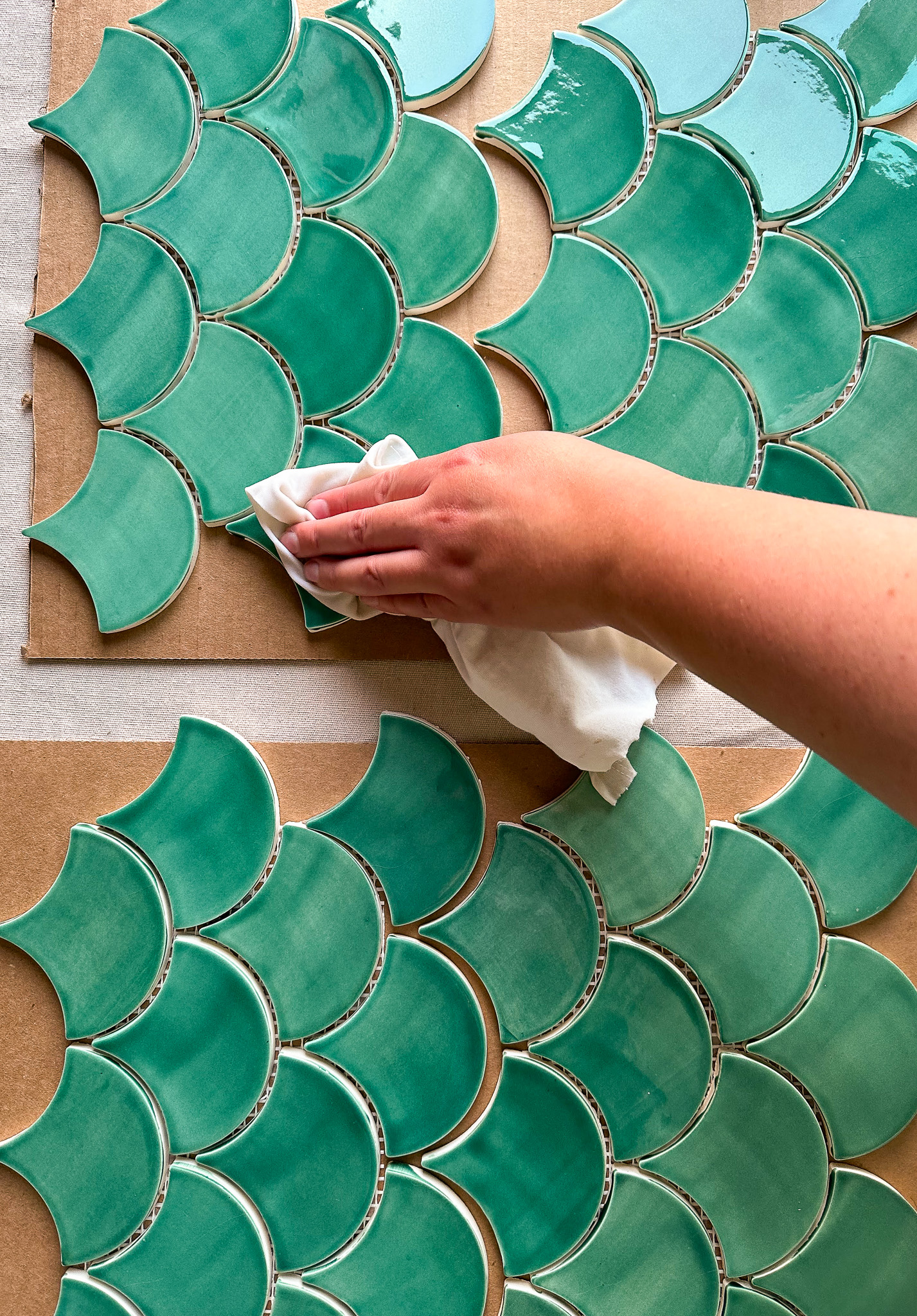 Sealing Mercury Mosaics Tile DIY