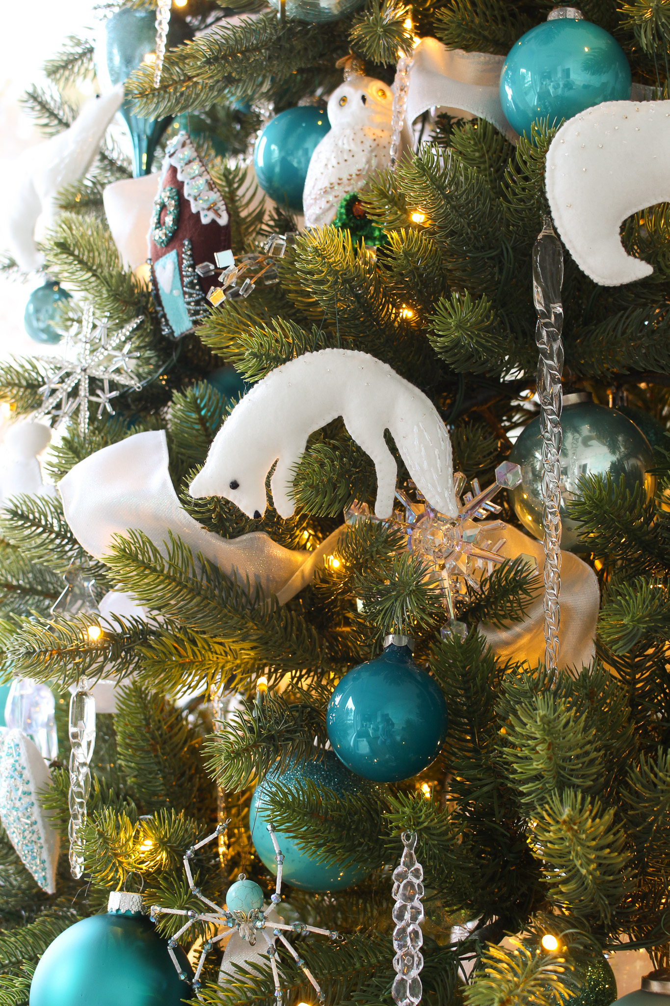 DIY Felt Fox Ornament Tutorial