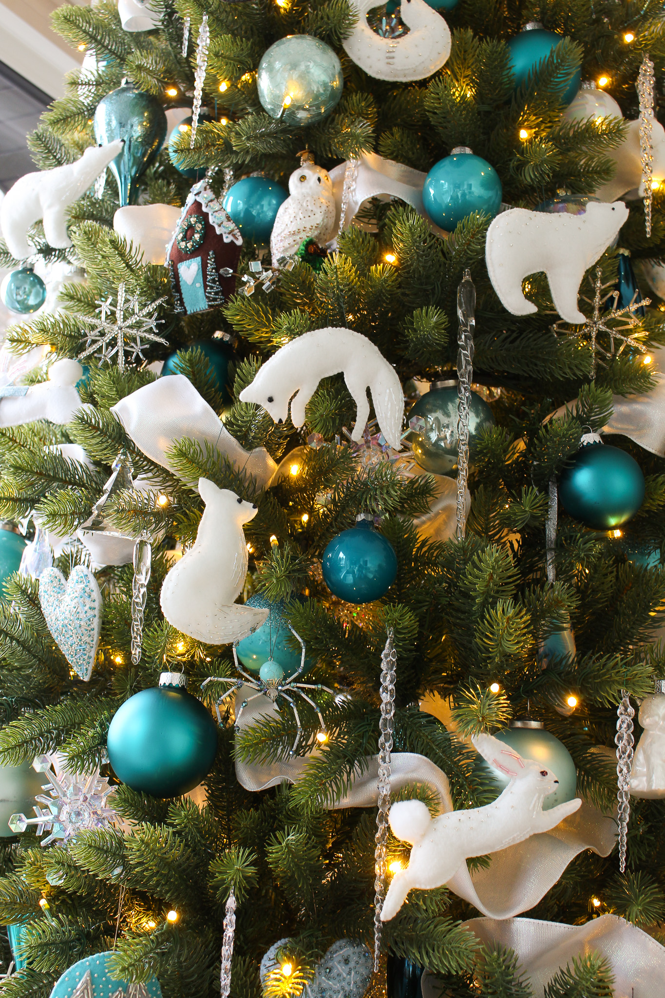 DIY Felt Animal Ornaments with Patterns