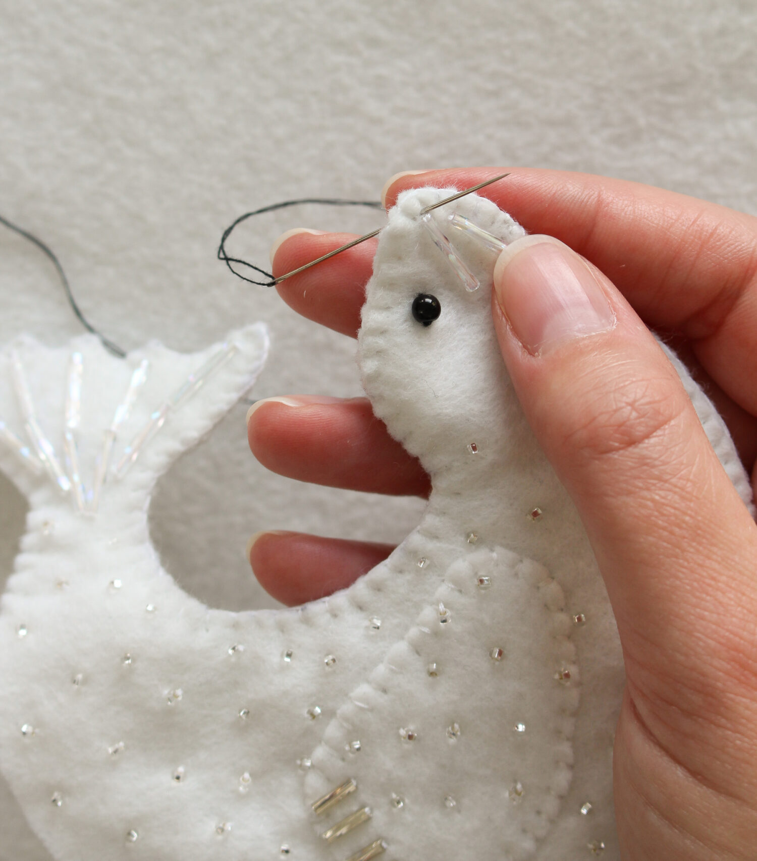 DIY Felt Ornament Instructions