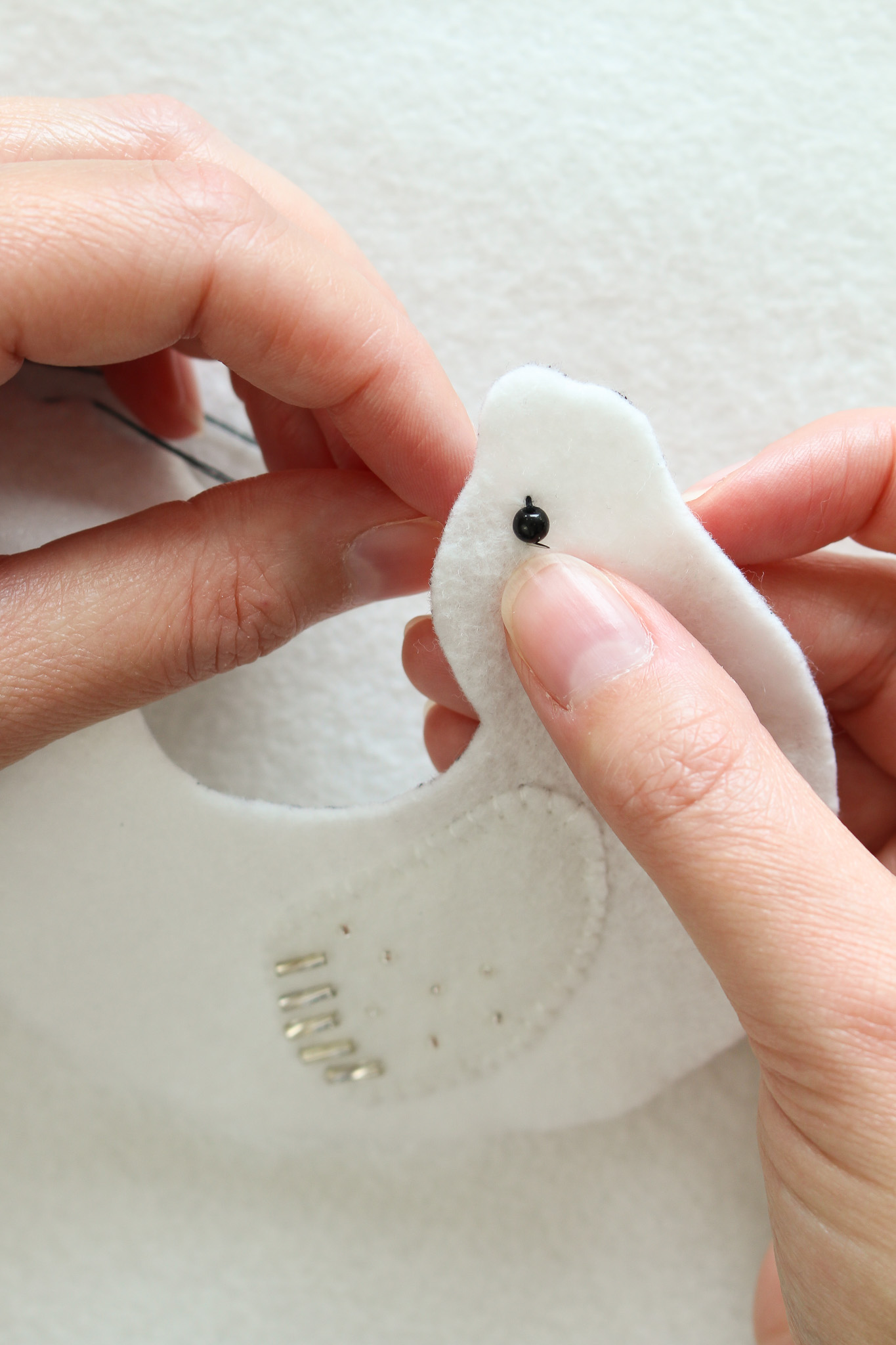 How to Stitch Beads onto Felt