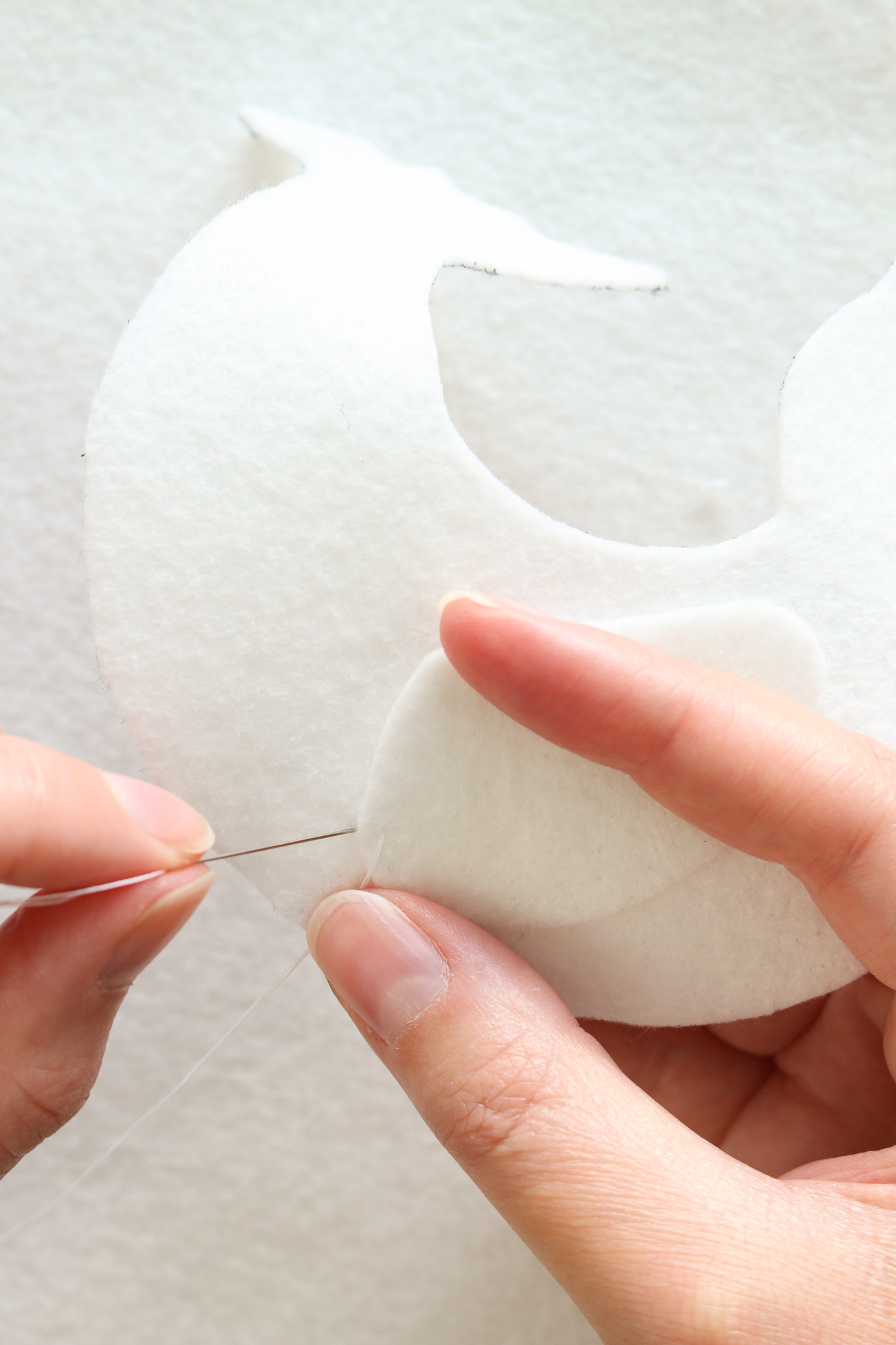 Hand Stitch Felt Ornaments