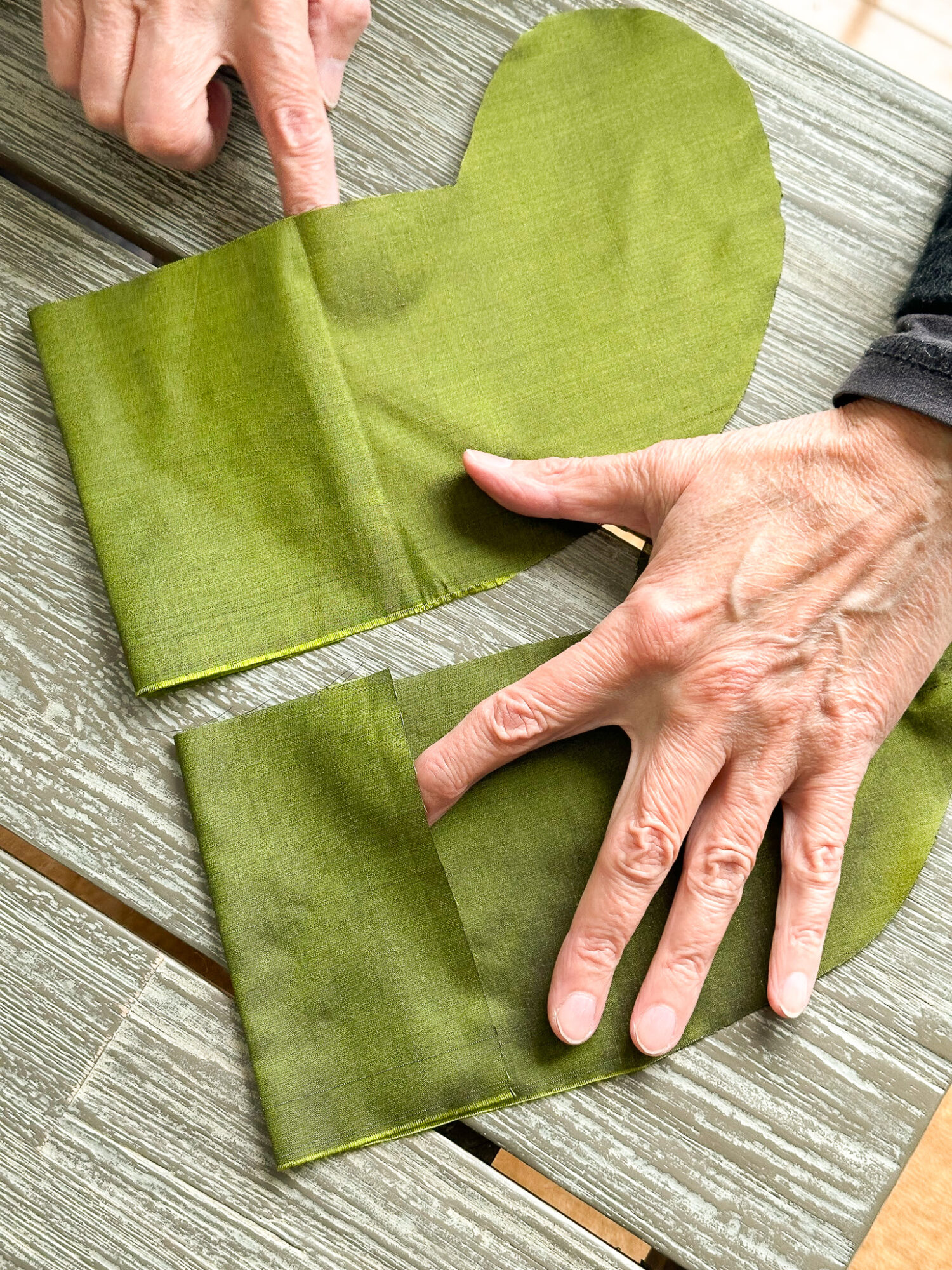 How to Add Lining to Needlepoint Stockings
