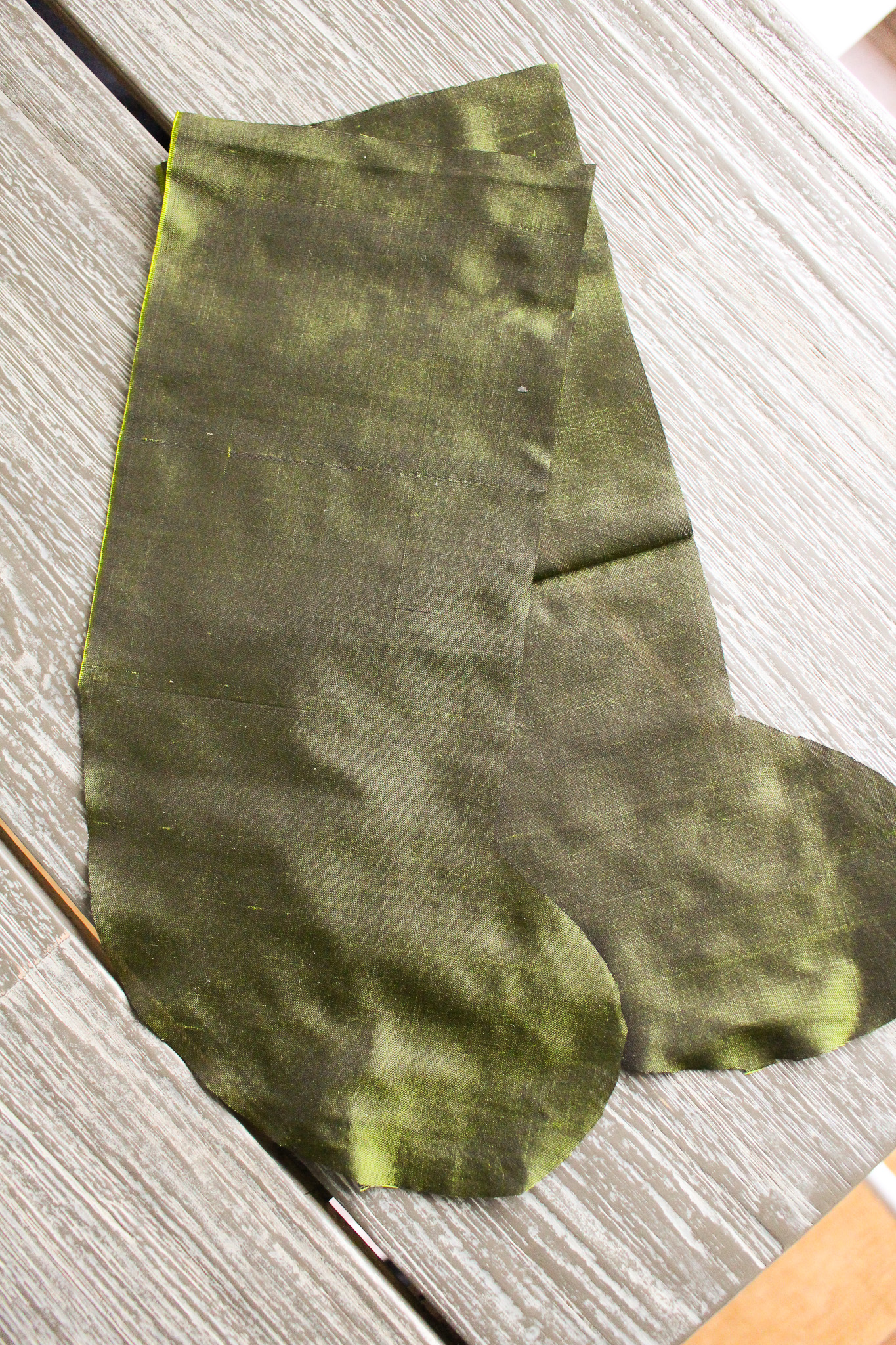 How to Add Lining to Needlepoint Stockings