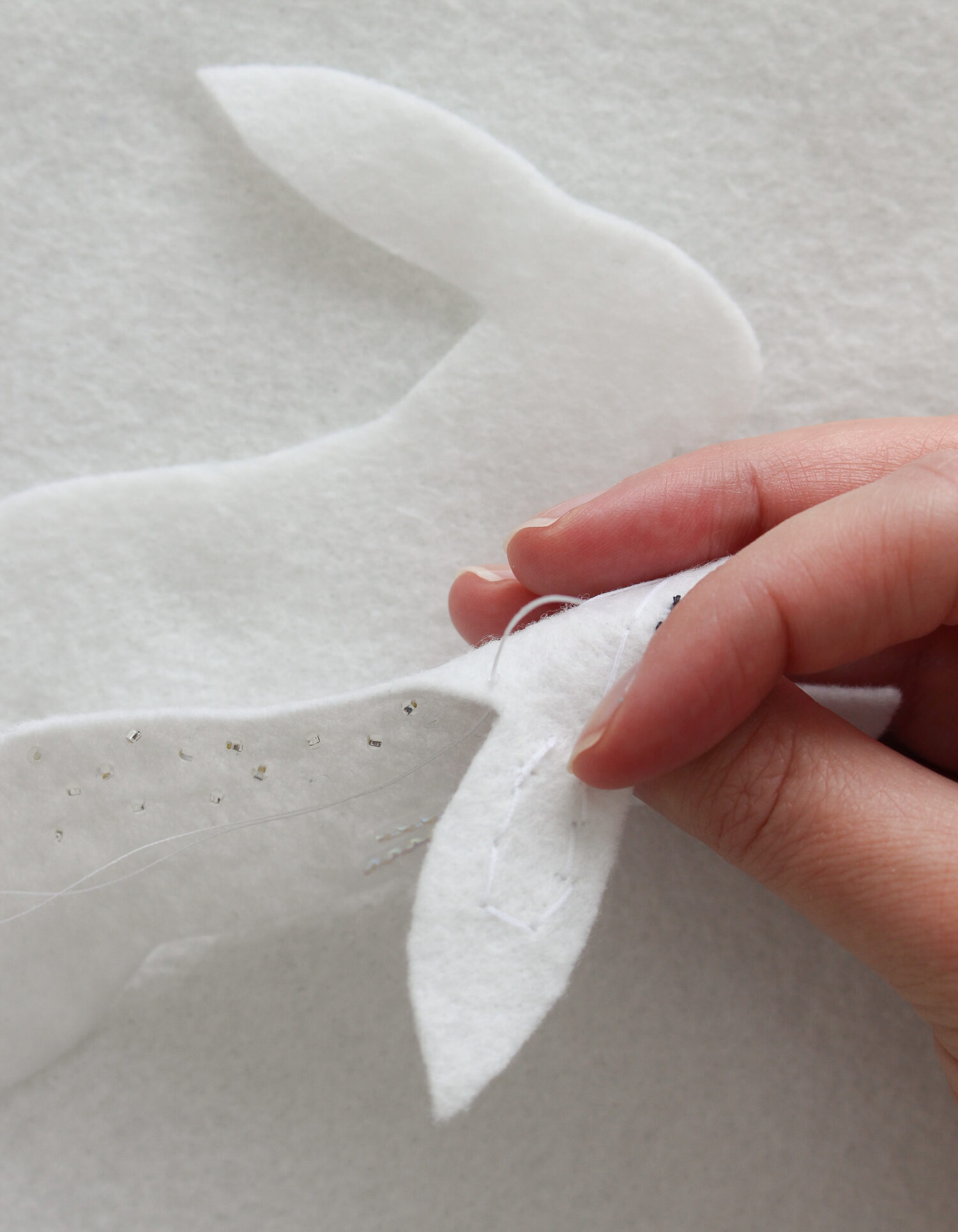 How to Stitch Ornaments Closed