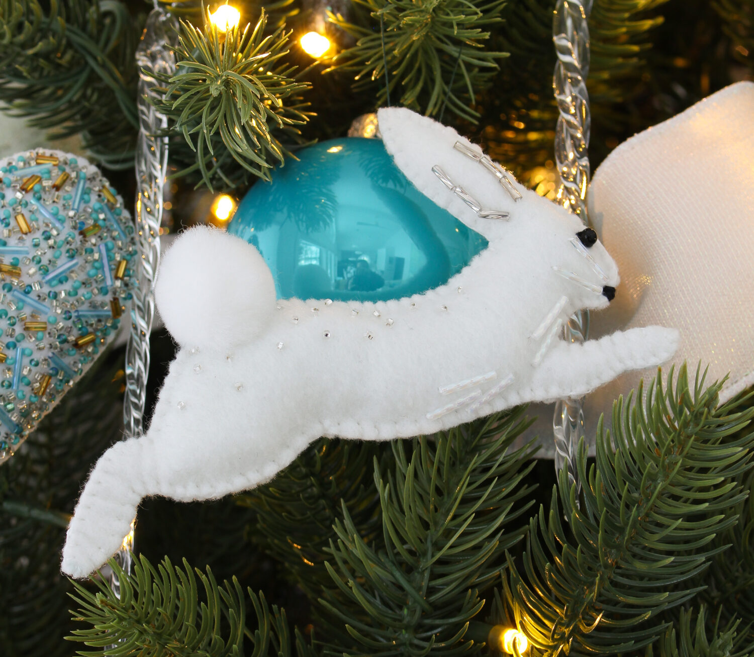 How to Make Felt Animal Ornaments