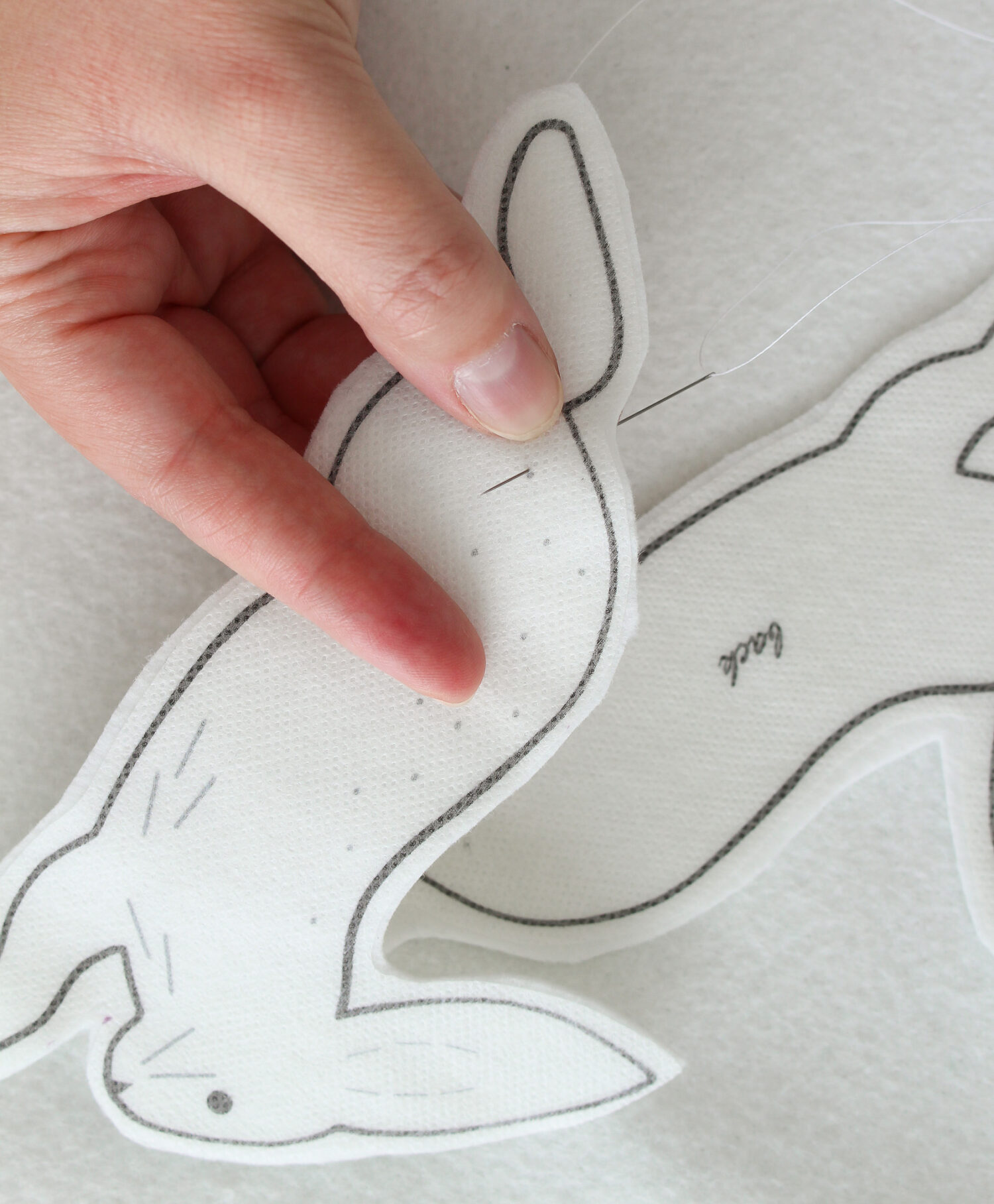 How to Stitch Beads onto Felt