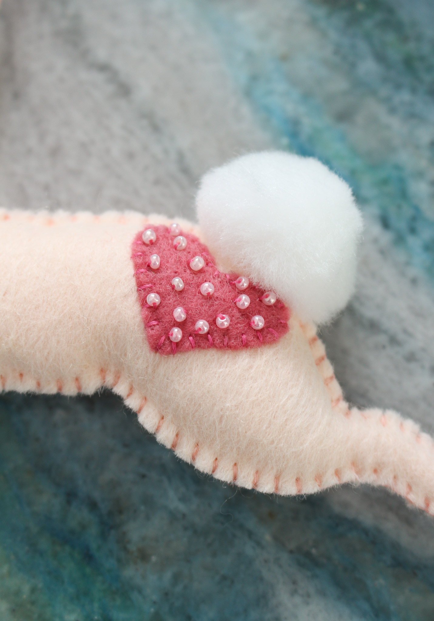 DIY Valentine's Day Felt Love Bunny
