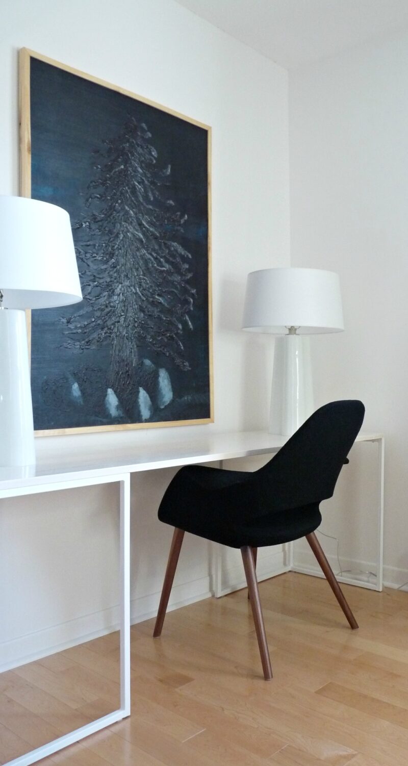 DIY Welded Desk with Wood Top