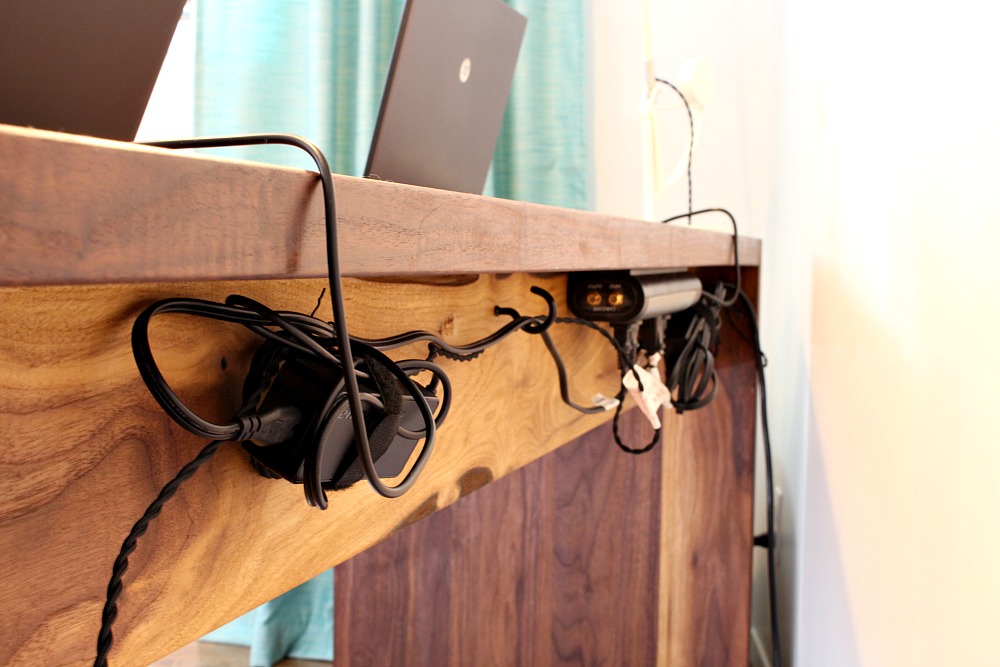 How to Hide Cords in Desks