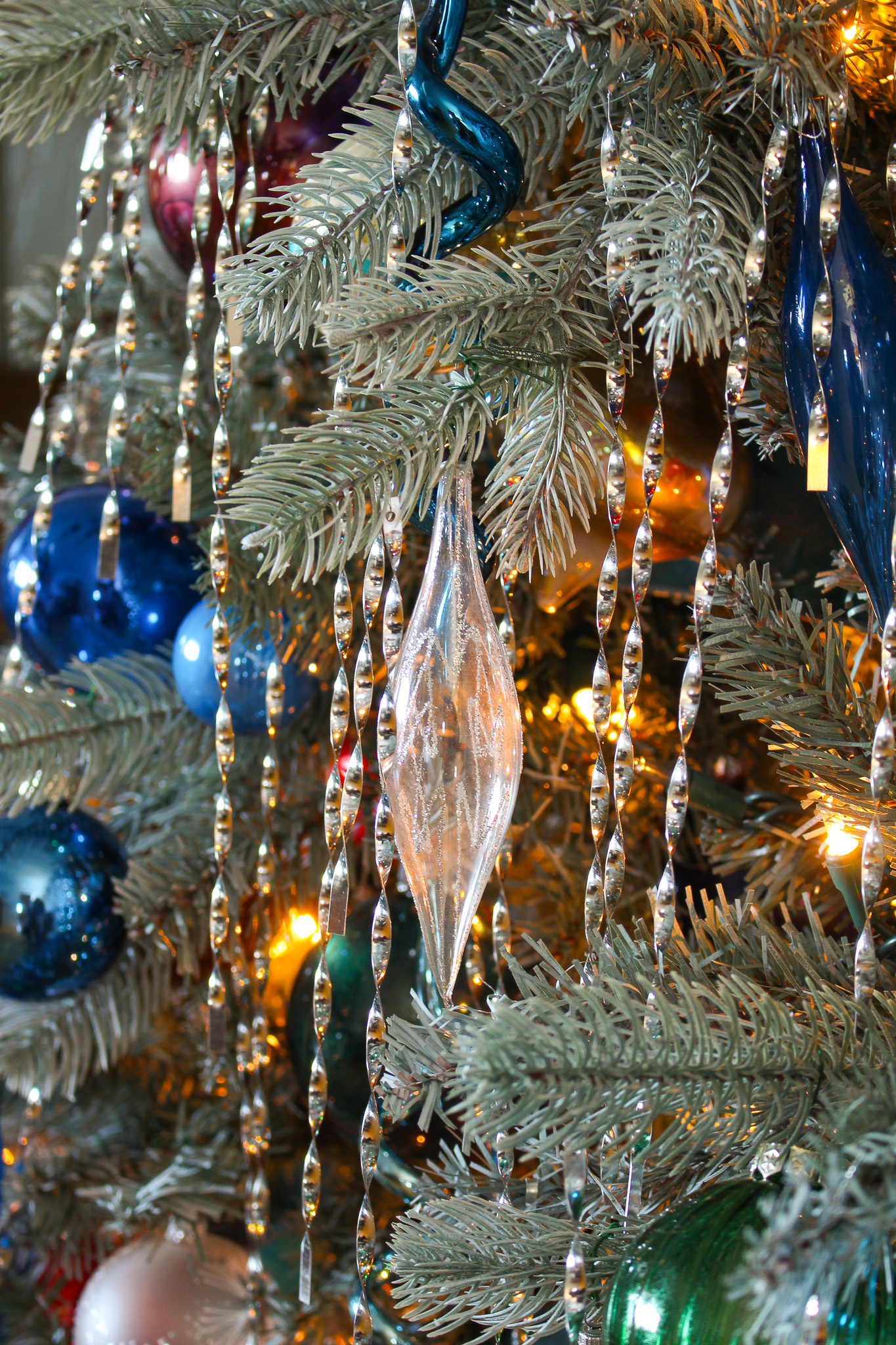 Vintage Christmas Glass Ornaments