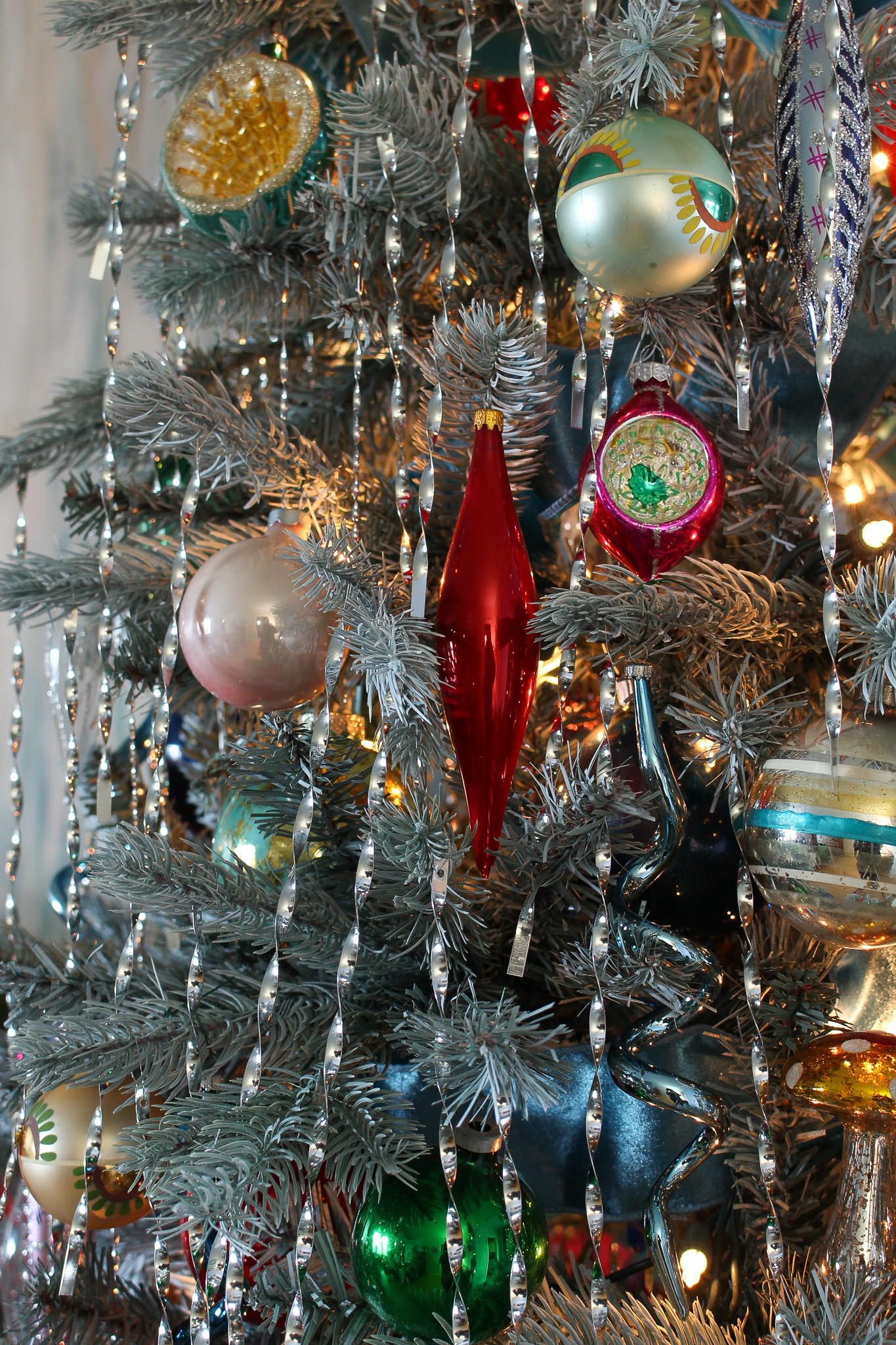 Vintage Pink Indent Ornament