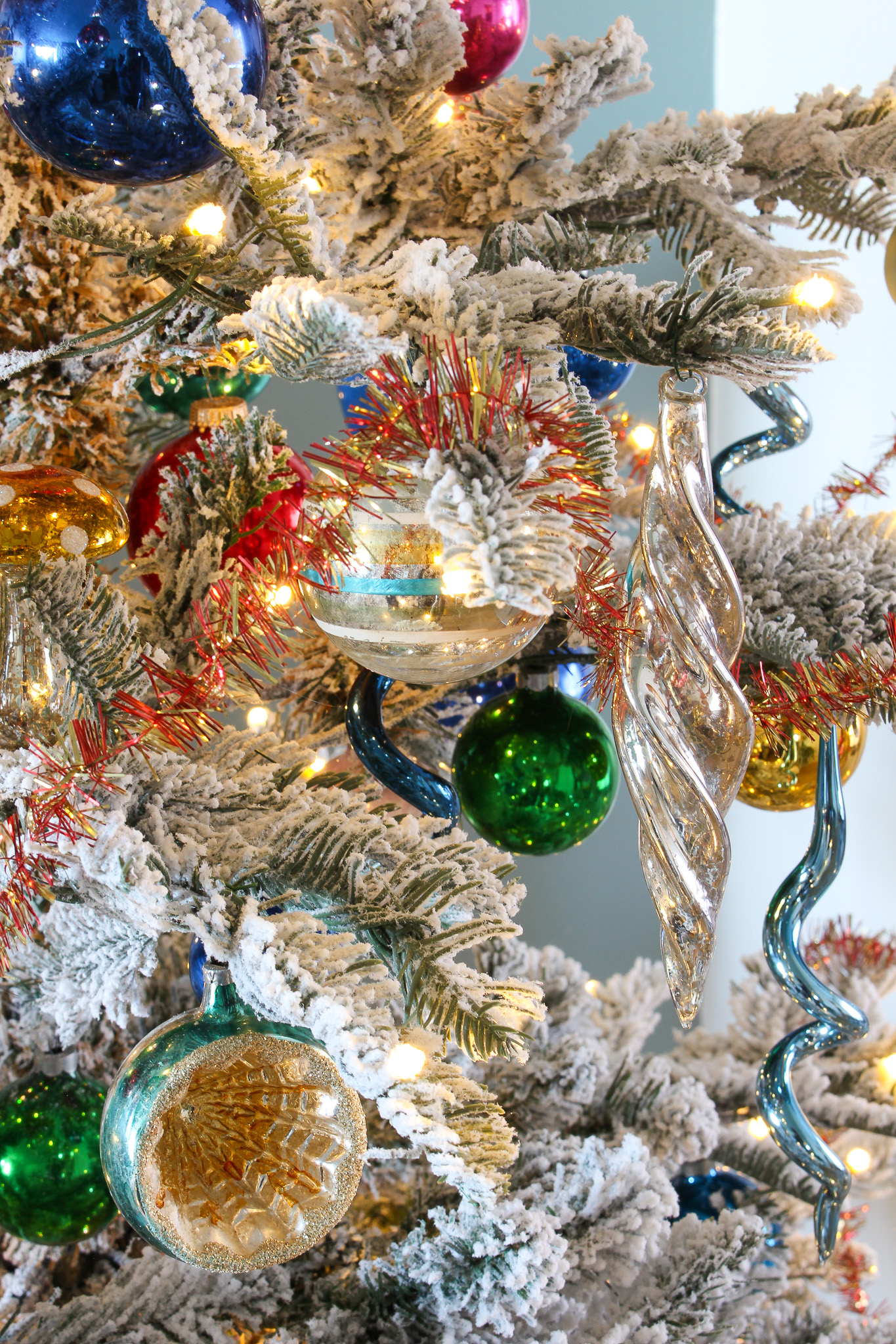 Vintage Tinsel Garland