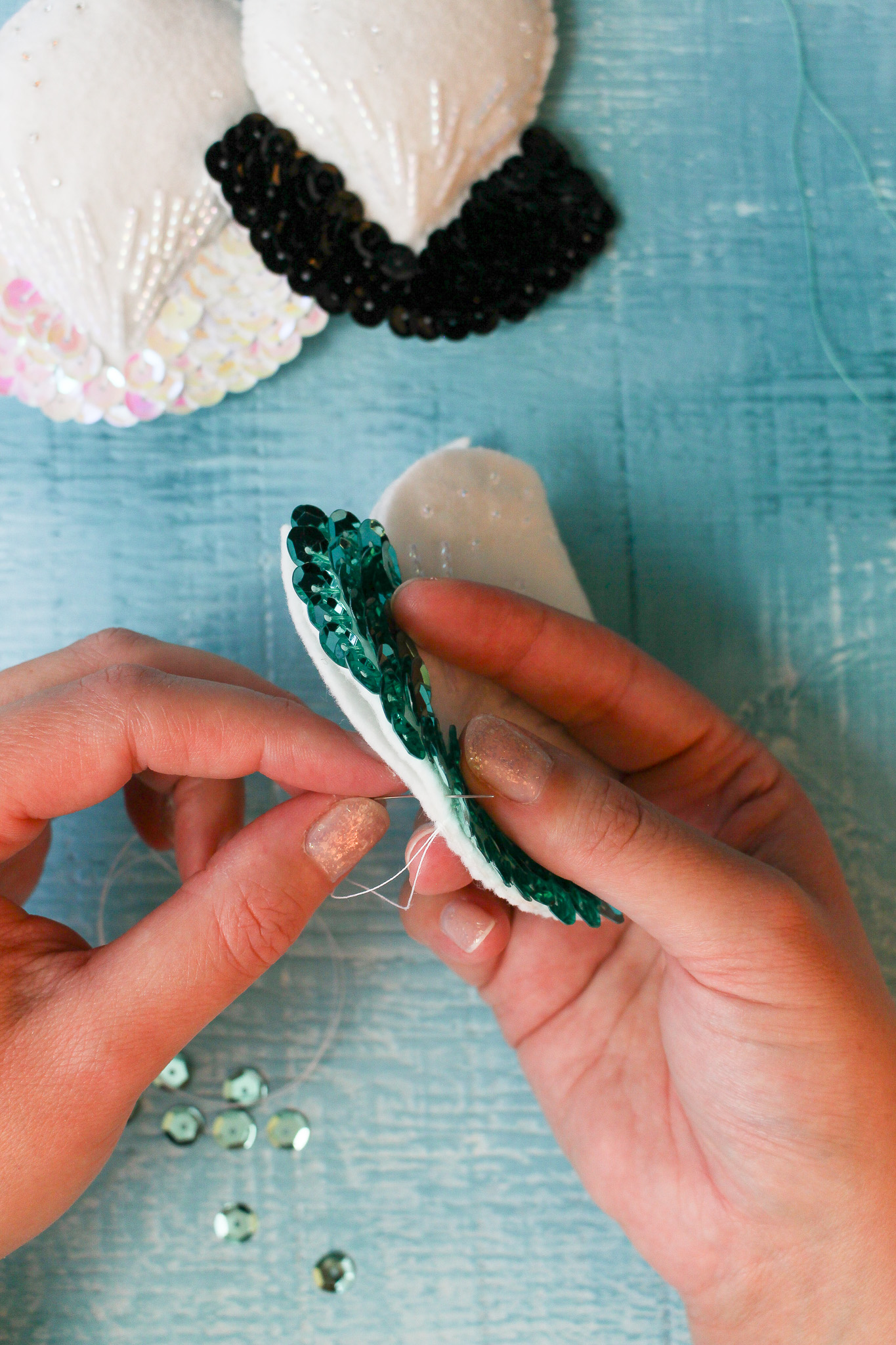 How to Sew Felt Christmas Ornaments