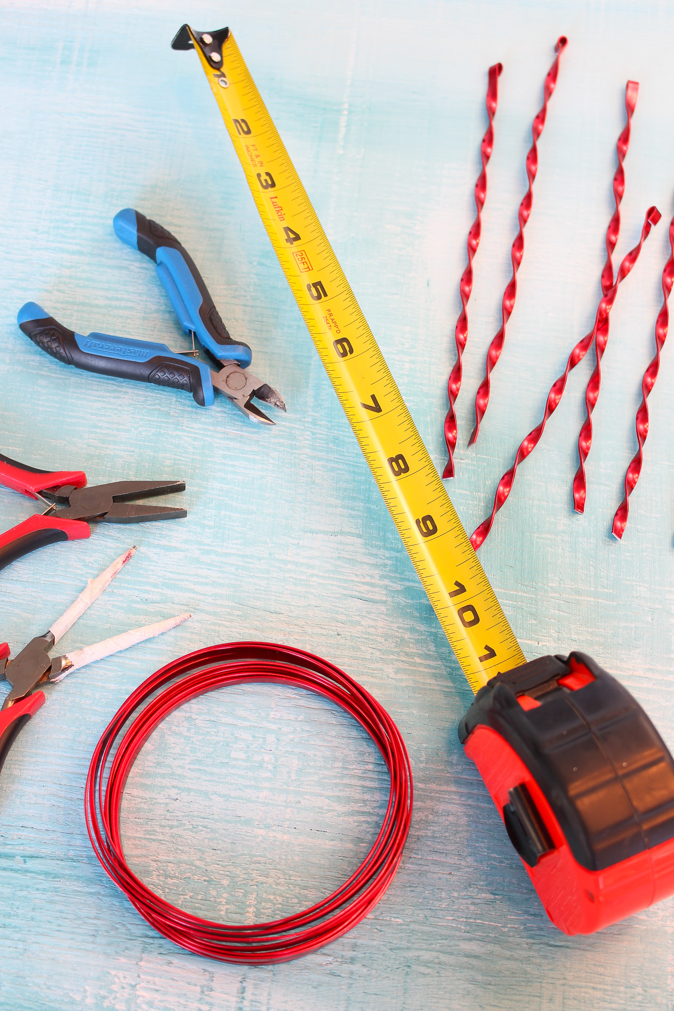 DIY Twisted Metal Icicle Supplies