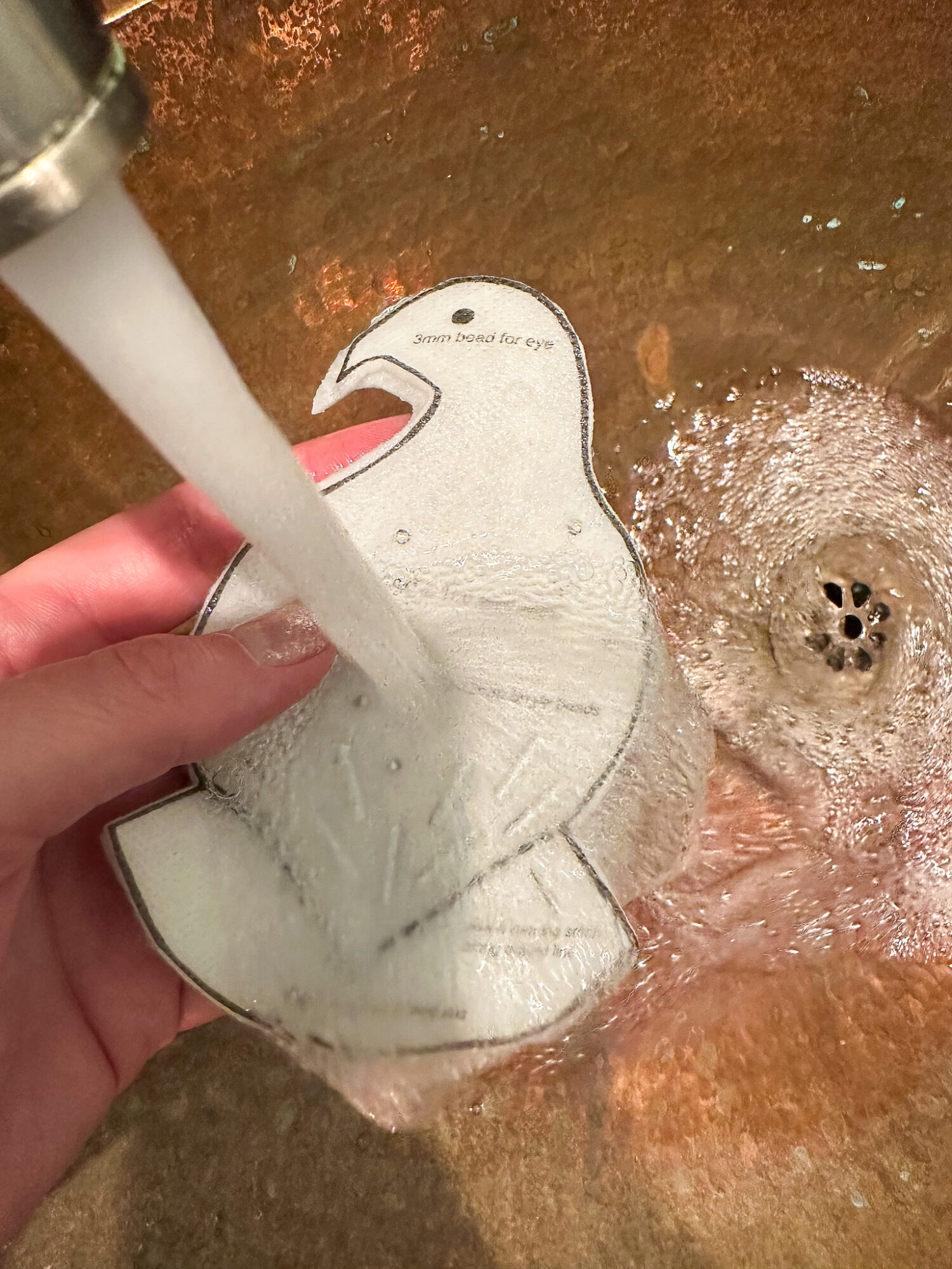 Wash Away Stabilizer for Patterns