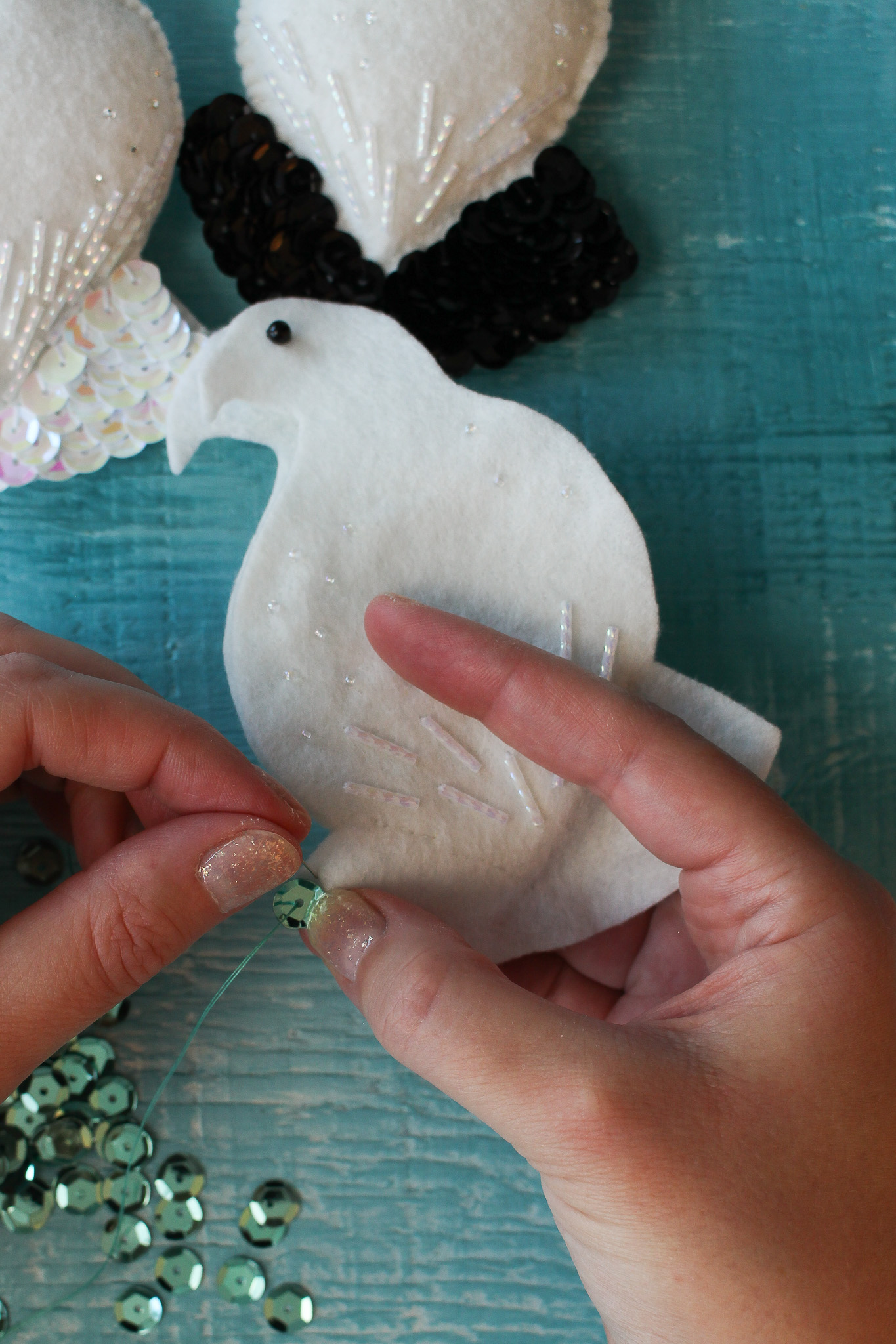 How to Stitch Sequins