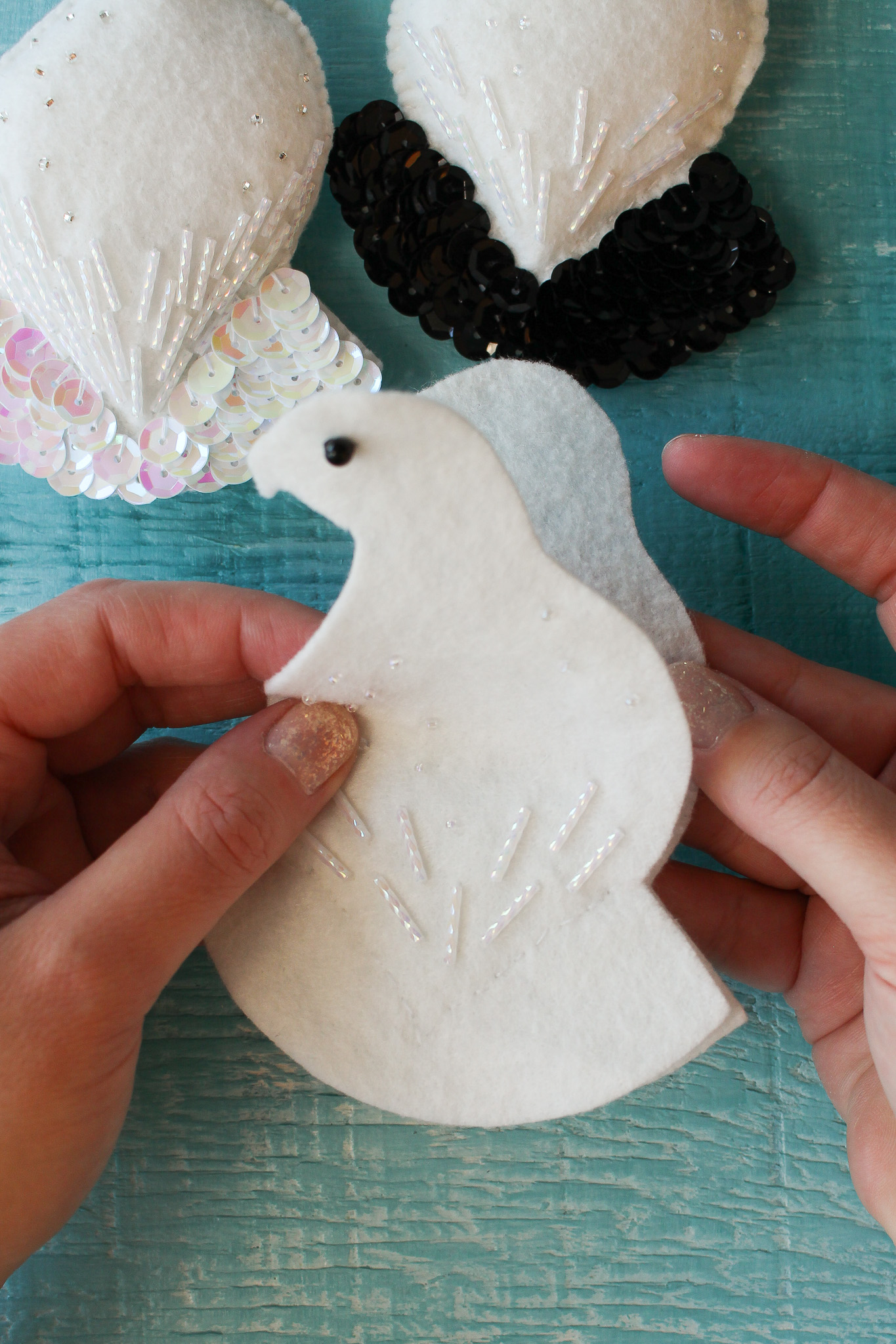 Felt Christmas Ornament Tutorial DIY