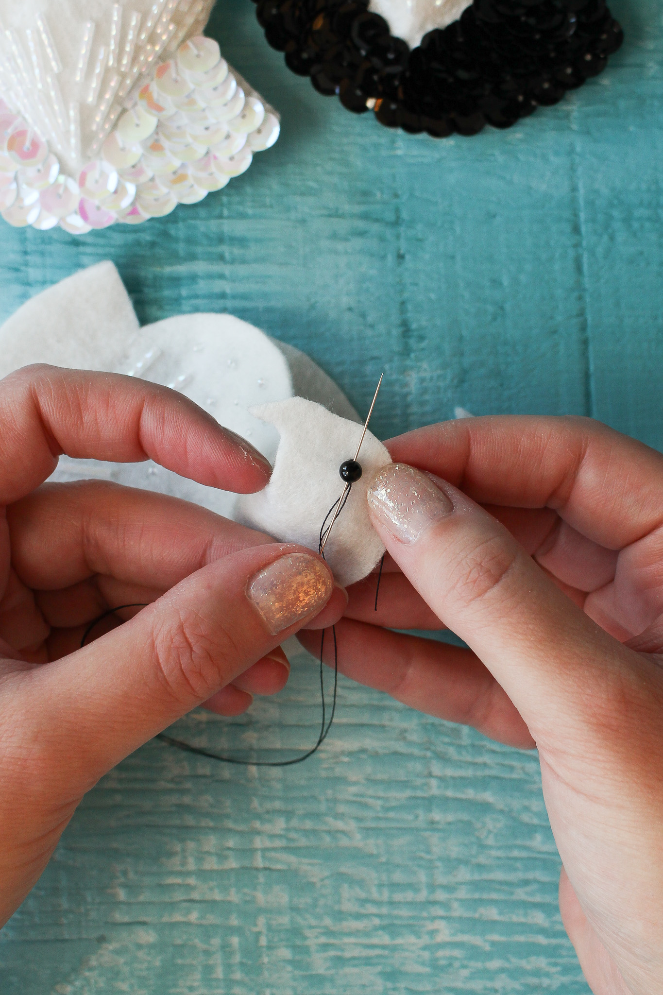 DIY Felt Animal Ornament Tutorial