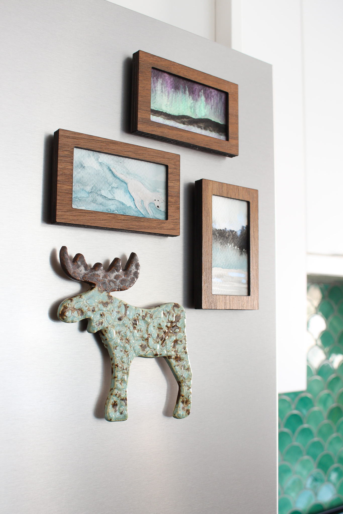 DIY Fridge Art Mini Frames