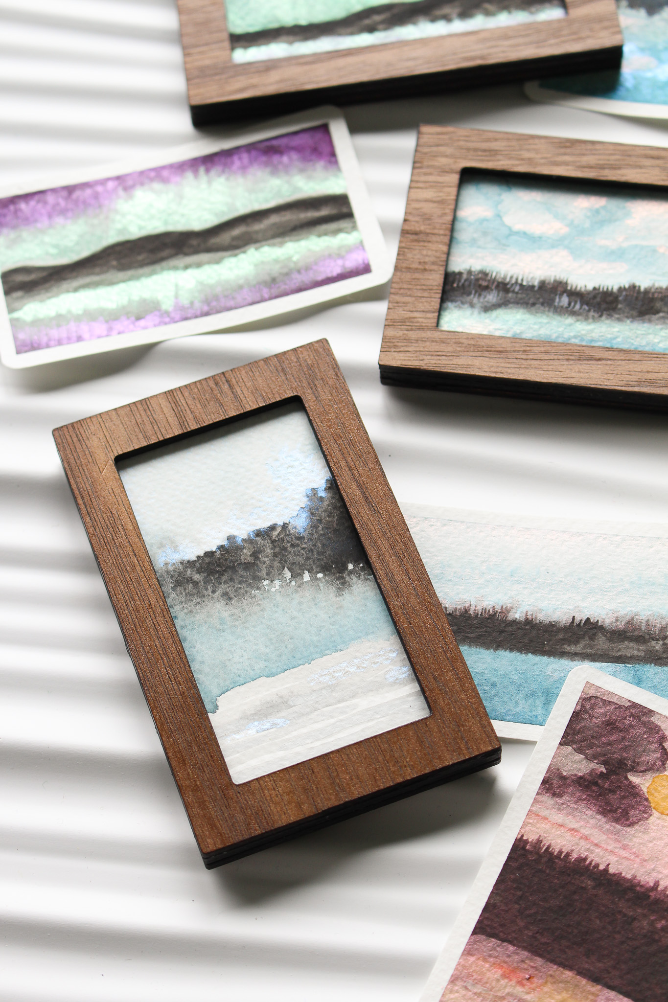 DIY Frame Fridge Magnet Tutorial